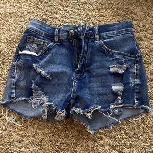 jean shorts